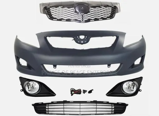 Corolla 2009 2010 Complete Front Bumper With Foglight · Photo 1