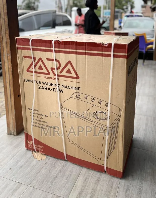 Check Out Classic Zara 11kg Spin Dry Washing Machine(Transparent Lid). · Photo 1