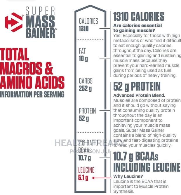 Super Mass Gainer Dymatize Muscle Builder Weight Gain · Photo 4