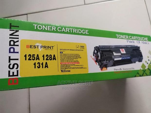 Hp Compatible 125a 128a 131a (Yellow) Toner Cartridge. · Photo 1