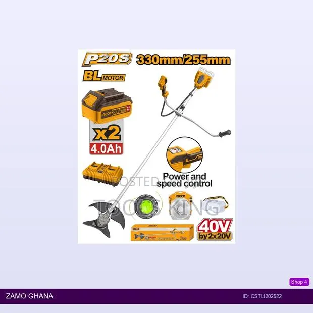 Cordless String Trimmer and Brush - Cstli202522 · Photo 1