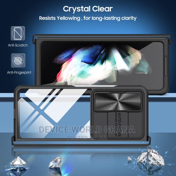 Samsung Z Fold 4 Case With Camera and Hinge Protection Clear · Photo 5