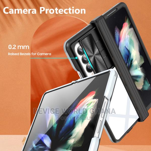 Samsung Z Fold 4 Case With Camera and Hinge Protection Clear · Photo 6