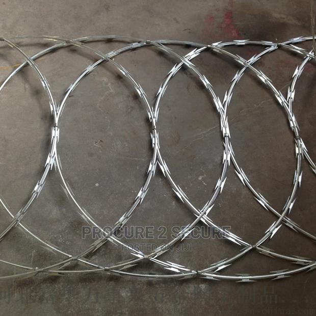 Galvanized Flat Razor Wire