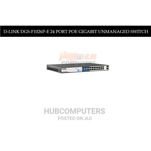 D-Link DGS-F1026p-E 24 Port Poe Gigabit Unmanaged Switch · Photo 1
