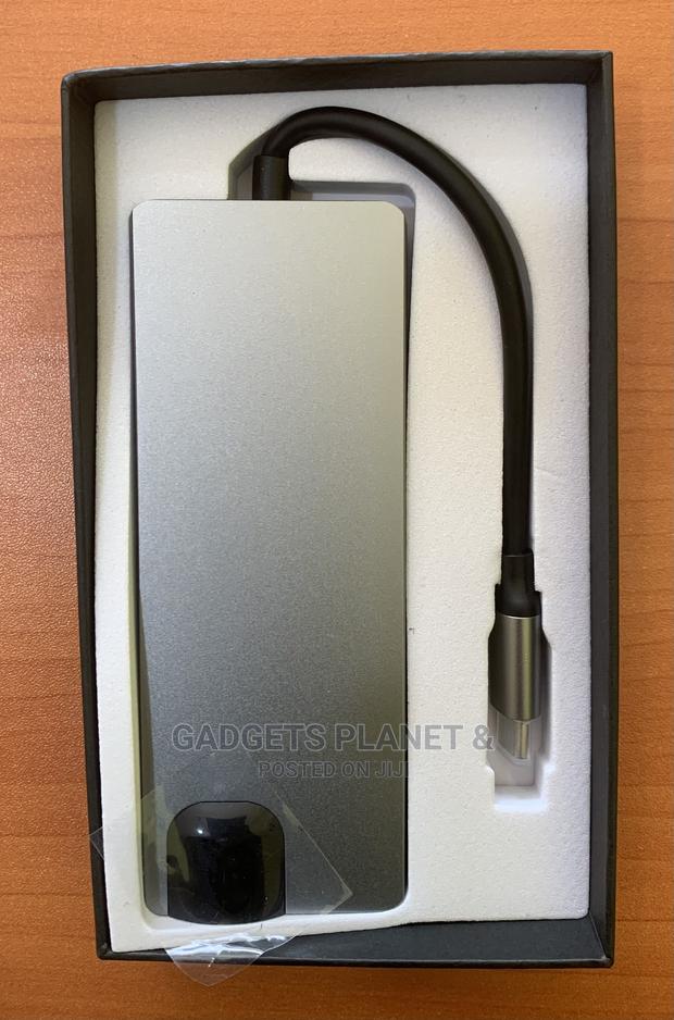 8 in 1 Type C Usb Hub - LAN, Type C, SD Card, USB 3.0, HDMI · Photo 4