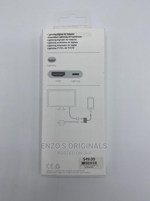 Lightning To Hdmi Digital Av Adapter Original Apple Oem · Photo 2