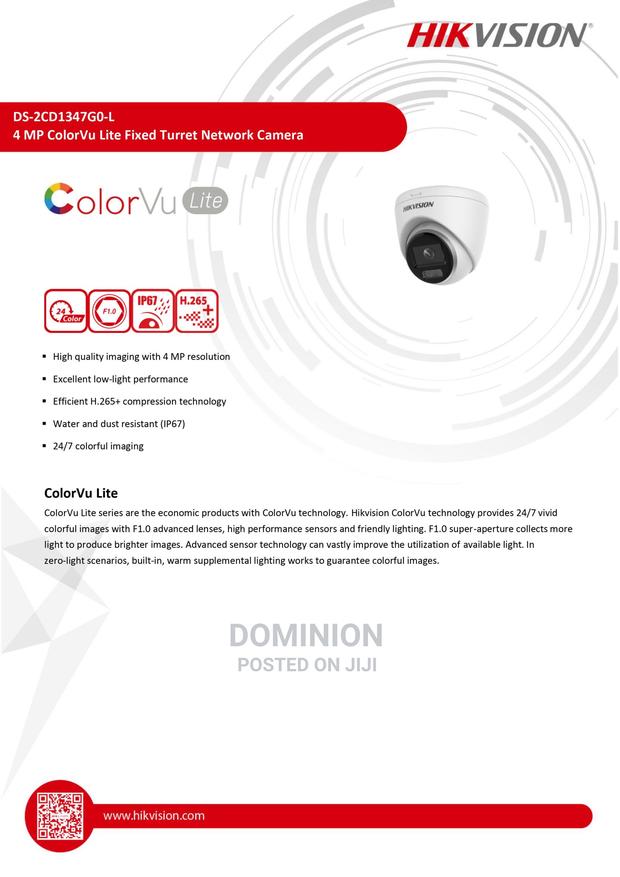 HIKVISION DS-2CD1347G0-L 4 MP Colorvu Lite · Photo 3