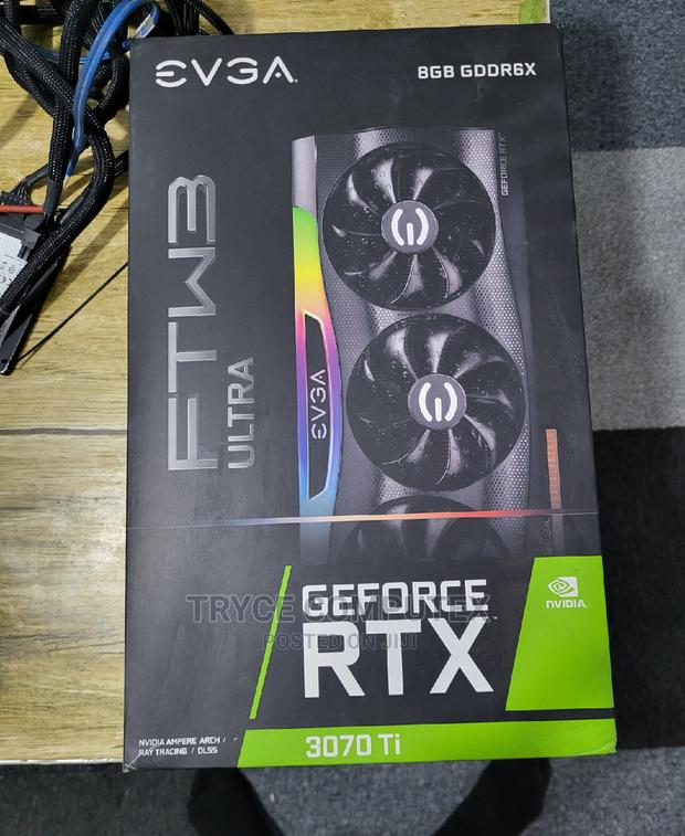 EVGA Geforce RTX 3070 Ti FTW3 Ultra Gaming 8GB GDDR6X · Photo 1