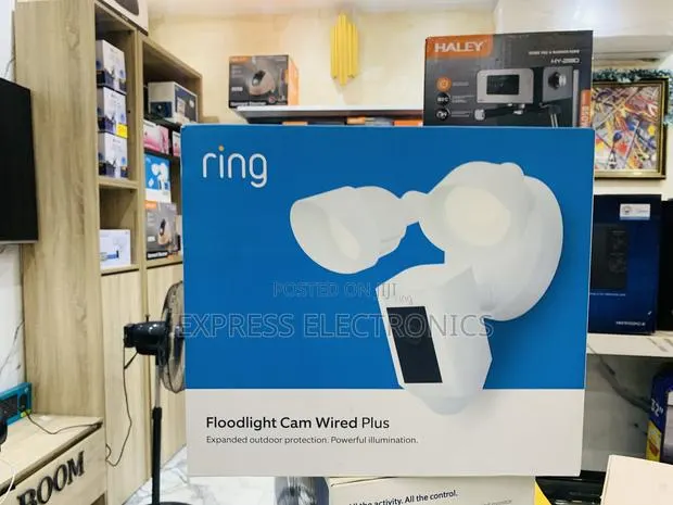 Newly Ring - Floodlight Cam Plus Outdoor Wired 1080p Surveillance · Photo 1