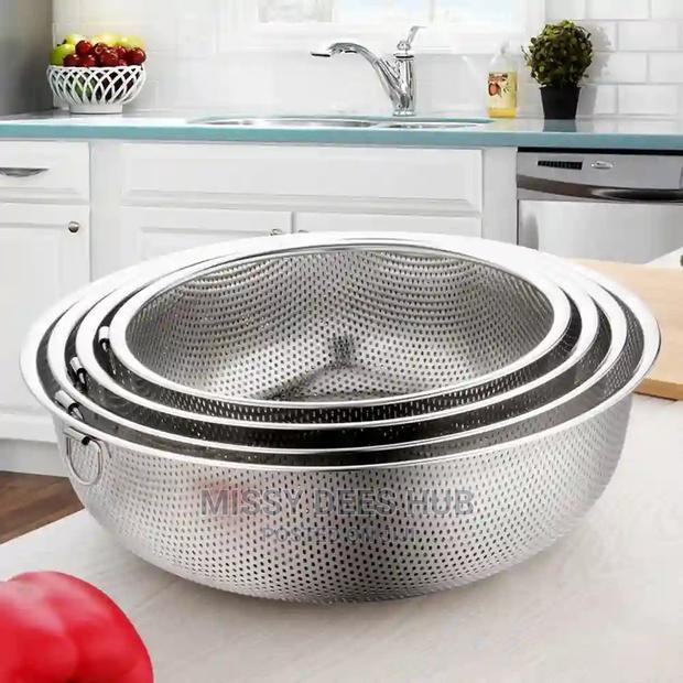 6pcs Stainless Steel Colander / Strainer Set · Photo 4