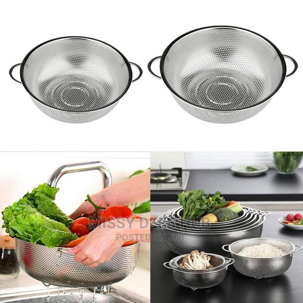 6pcs Stainless Steel Colander / Strainer Set · Photo 7