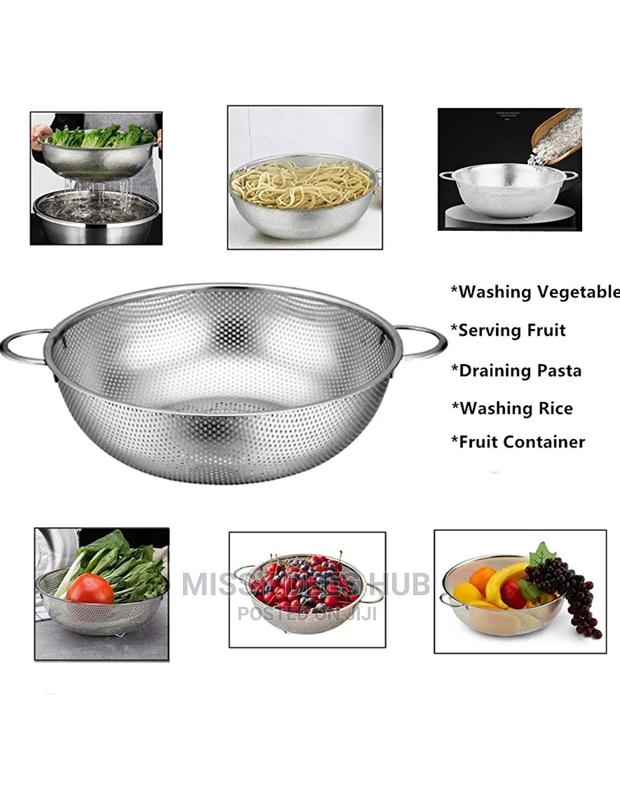 6pcs Stainless Steel Colander / Strainer Set · Photo 8