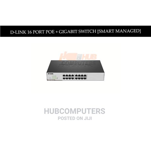 D-Link (Dgs-F1210-18ps-E) 16 Port Poe + Gigabit Switch [Smart Managed] · Photo 1