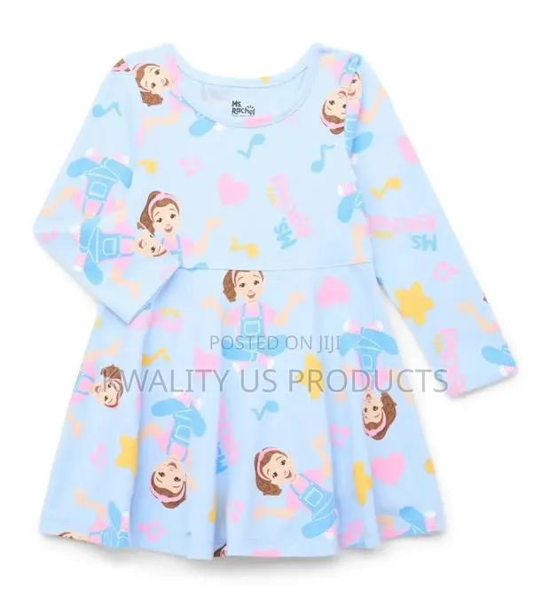 Ms Rachel Girls Long Sleeve Print Dress - 4 to 5 Years · Photo 1