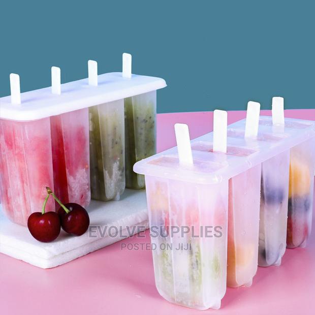 Plastic Popsicle Mould ( 4 Slot) · Photo 1