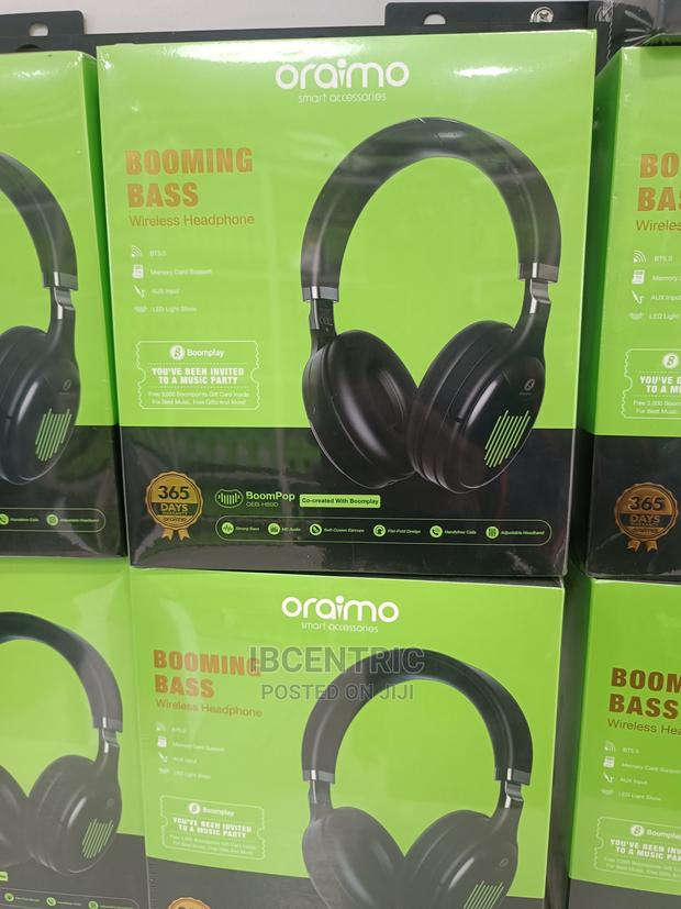 Oraimo Boompop Over-Ear Bluetooth Headset · Photo 2