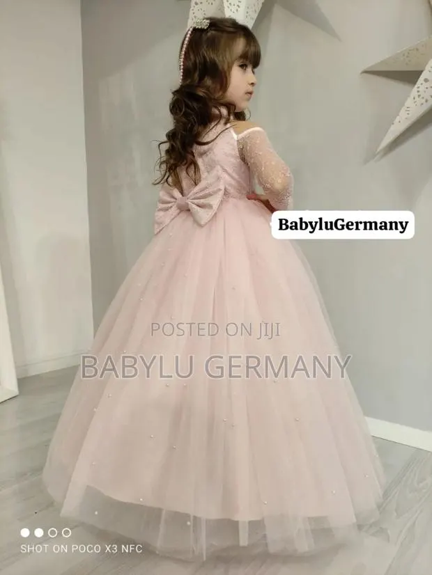 Luxury Turkey Brand Ball Gown Pink Princess Dress · Photo 1