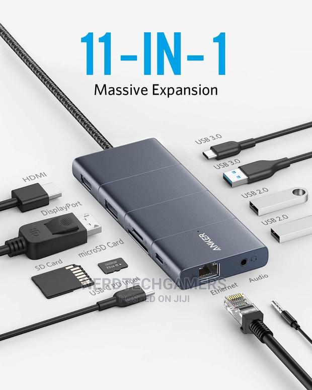 Anker USB C Hub, Powerexpand 11-in-1 · Photo 2