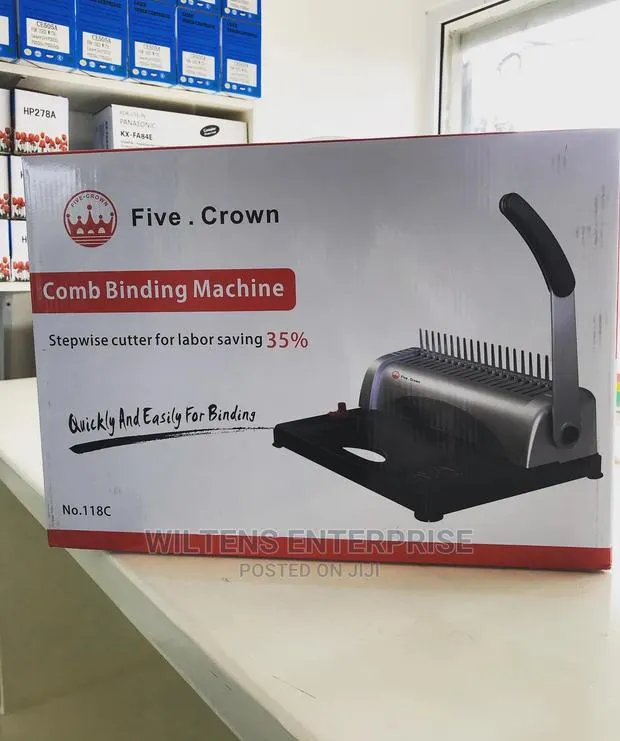 A4 Comb Binding Machine · Photo 1