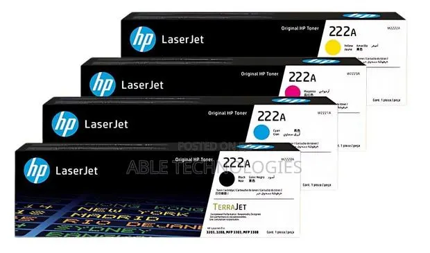 HP Original 222A Toner Cartridges · Photo 1