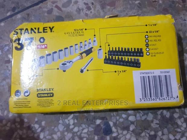 Stanley Ratchet and Sockets Set 37 Pieces · Photo 2