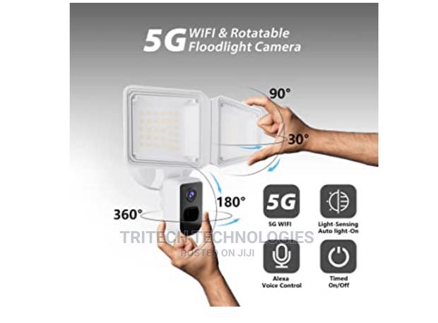 Stand Alone Wi-Fi Camera With Smart Floodlight Ng-C7100 · Photo 4