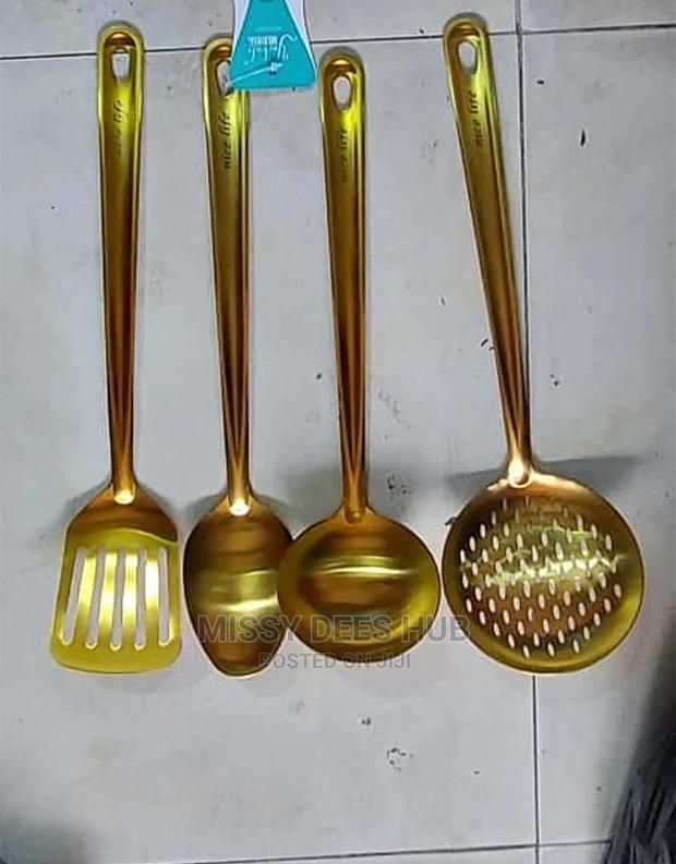 Gold Kitchen Utensils · Photo 1