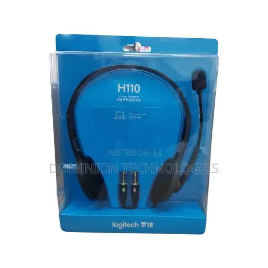 Logitech H110 Stereo on Ear Headset Original · Photo 1