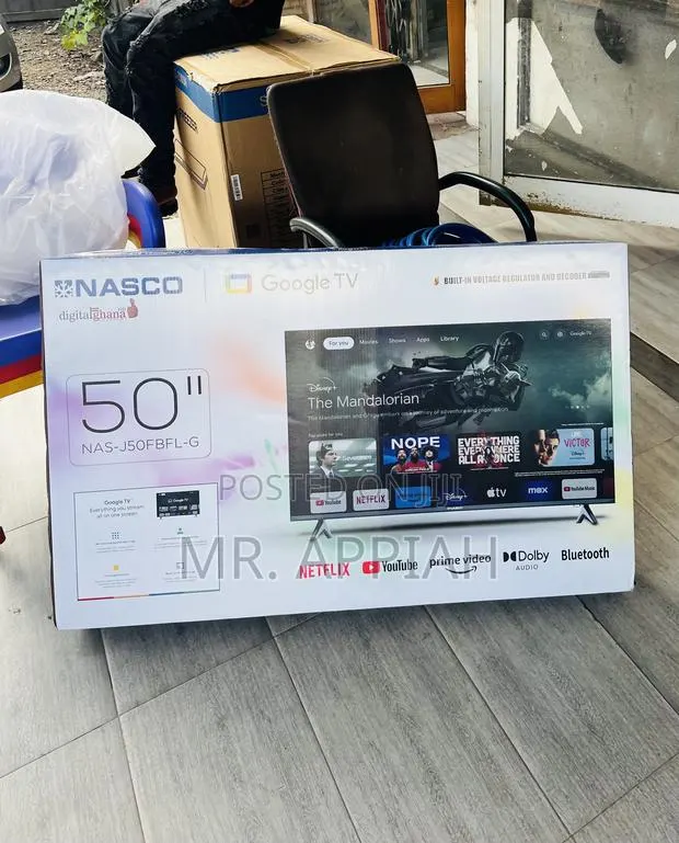 Get Unique Nasco 50” Uhd Smart Screen Television · Photo 1