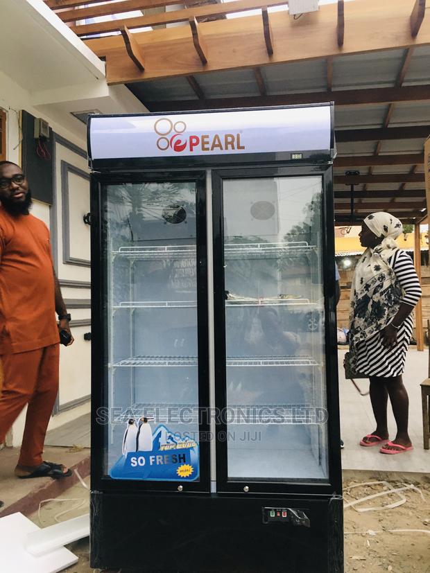 Best Deal Pearl PVC-74 Double Door Display Fridge · Photo 1