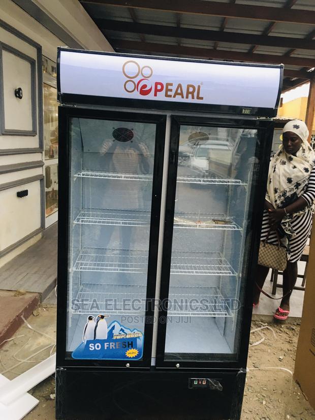 Frost Free Pearl 500l(Pvc-74)Double Door Glass Fridge · Photo 1