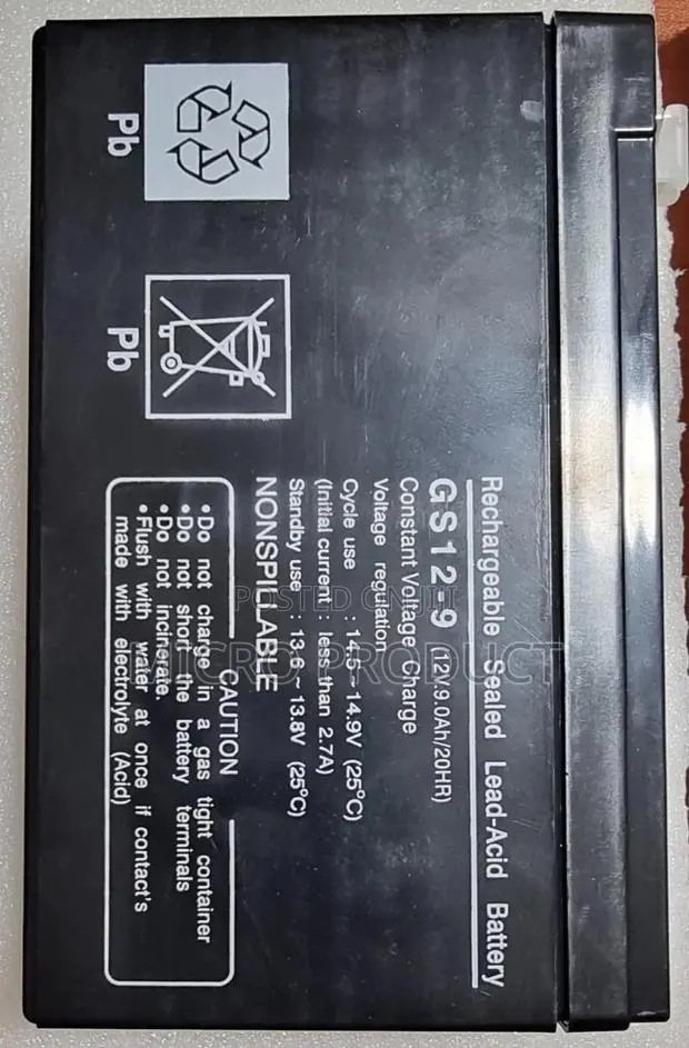 UPS Battery 12V 9ah · Photo 1