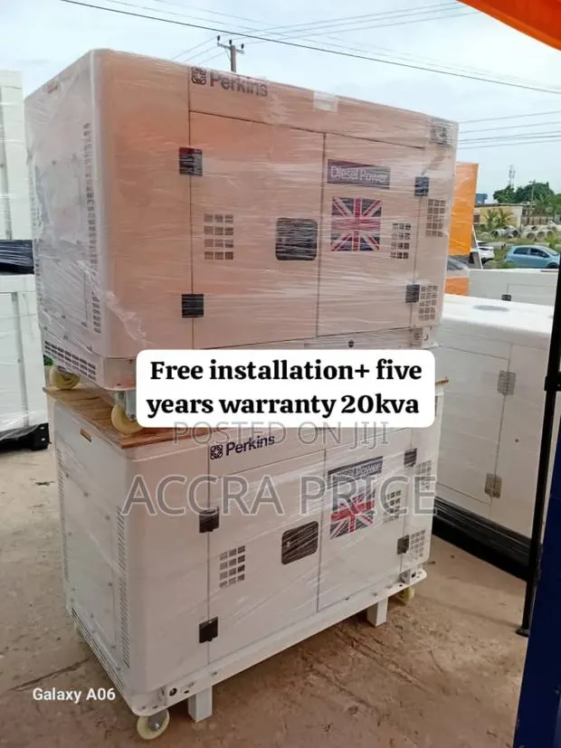 Well Circuited Perkins Diesel Generator 20kva Rated Diesel · Photo 1