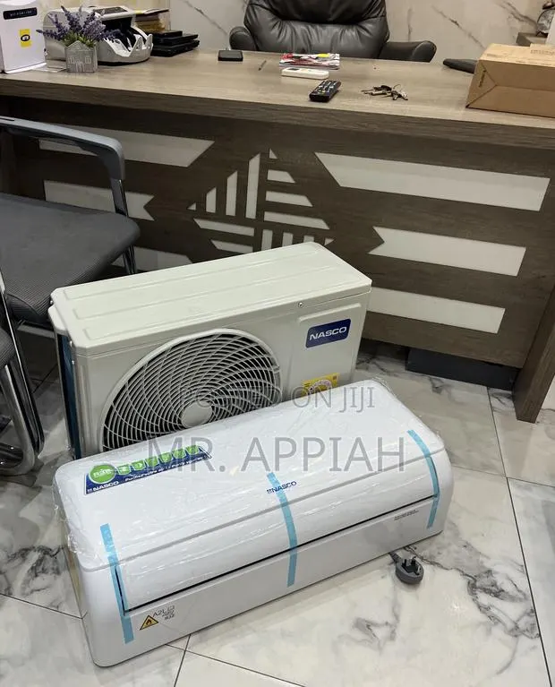 Elegant Nasco 2.0hp Split Dual Inverter Air Conditioner(White)Remote · Photo 1