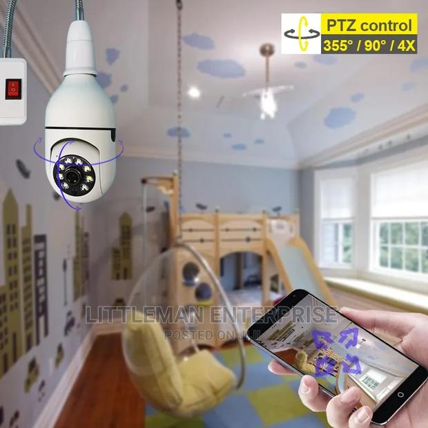 Wireless Bulb Rotating Camera Auto Tracking · Photo 3