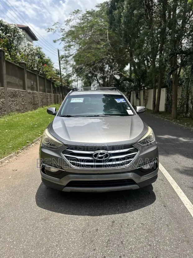 Hyundai Santa Fe SE AWD 2017 Gray · Photo 1