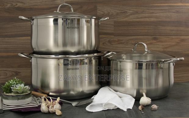 Stainless Steel Cookware Jumbo Sizes · Photo 1
