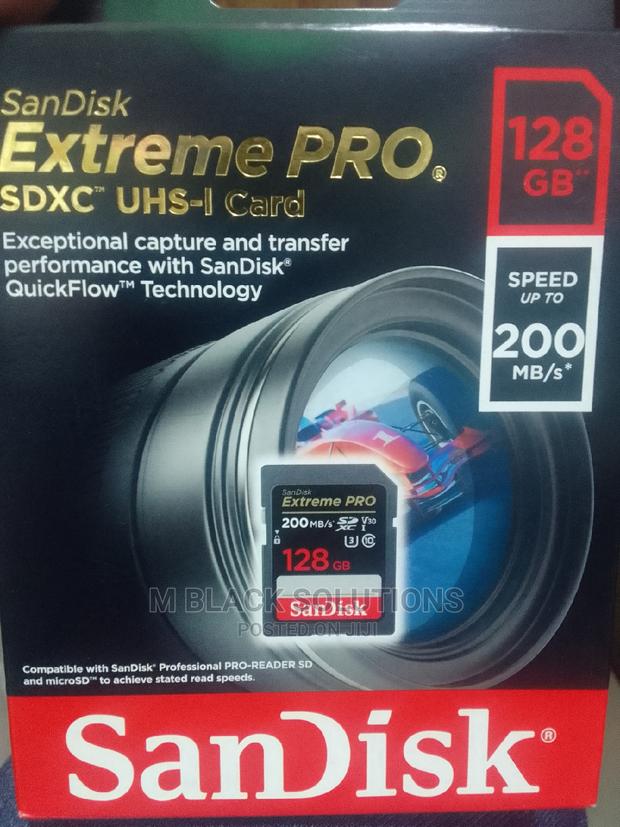 Sandisk Extreme Pro 128gb Sd(200mbs) · Photo 1
