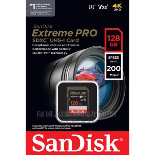 Sandisk Extreme Pro 128gb Sd(200mbs) · Photo 2