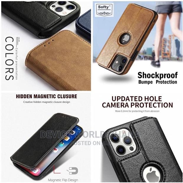 Cau Leather Flip Case Fo iPhone 16pmax 15pm 14pm 13pm 16p 15 · Photo 6
