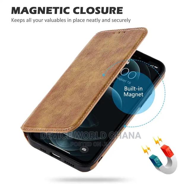 Cau Leather Flip Case Fo iPhone 16pmax 15pm 14pm 13pm 16p 15 · Photo 2