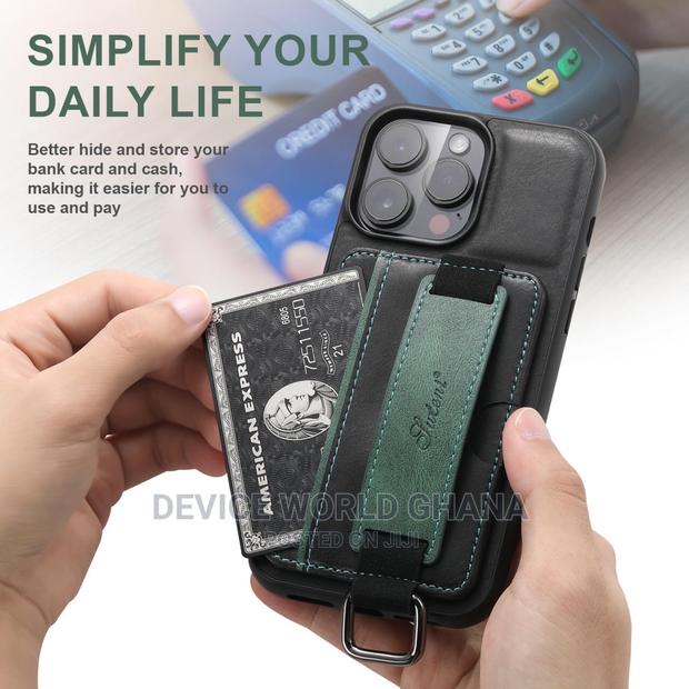 Suteni Leather Back Case for iPhone 15promax 15p 14promax 13 · Photo 3