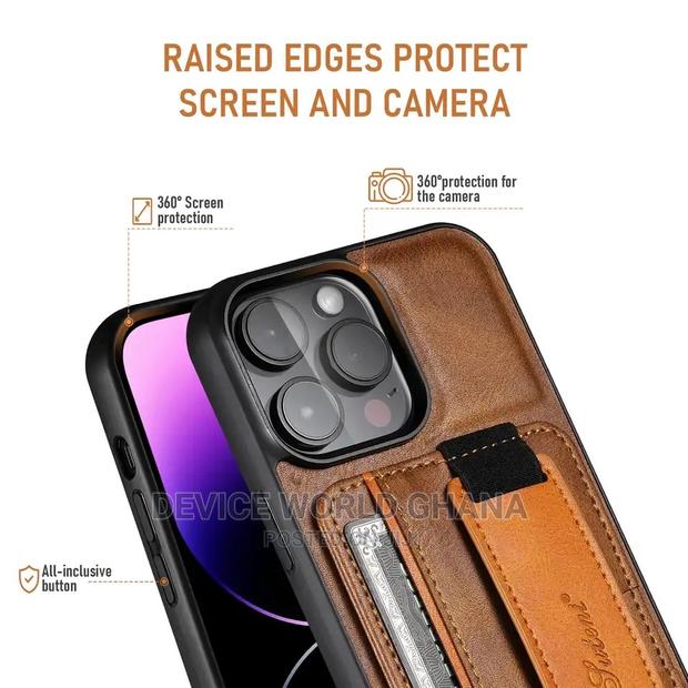 Suteni Leather Back Case for iPhone 15promax 15p 14promax 13 · Photo 8