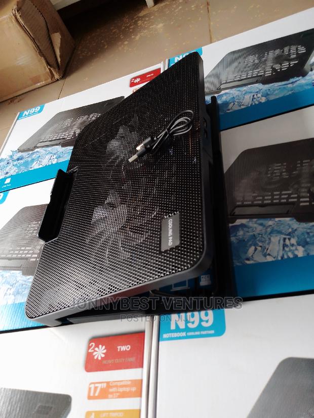 N99 Powerful Laptop Cooler With Speed Fan · Photo 6