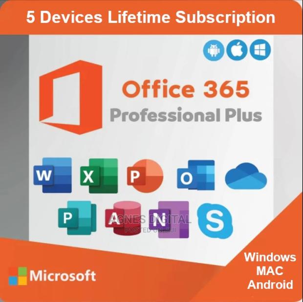 Microsoft Office 365 Account Valid for 5 Devices Lifetime · Photo 1