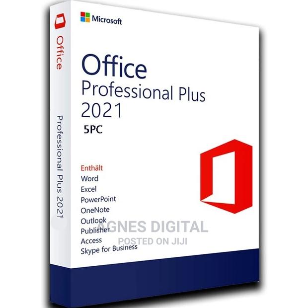 Microsoft Office Professional Plus 2021 5PC License Retail · Photo 1