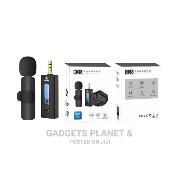 Wireless Lapel Microphone With 3.5mm Jack Connector · Photo 1