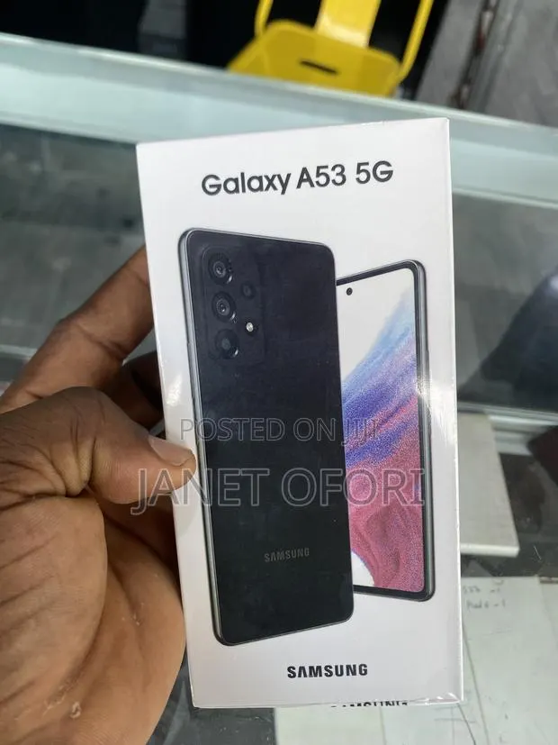New Samsung Galaxy A53 5G 128 GB Black · Photo 1