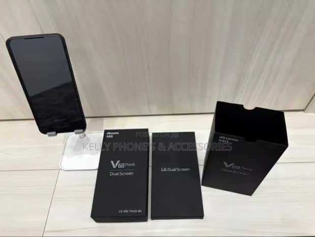 New LG V60 ThinQ 5G UW 128 GB Black · Photo 1